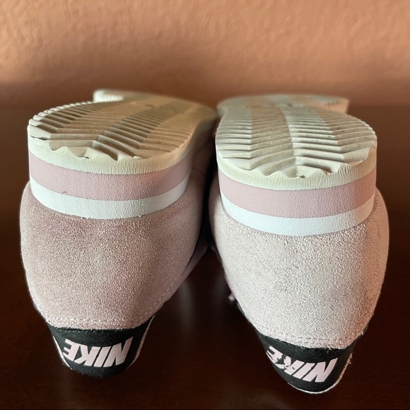 Nike Pink and Black Suede and Nylon Sneakers - Picture 9 of 10